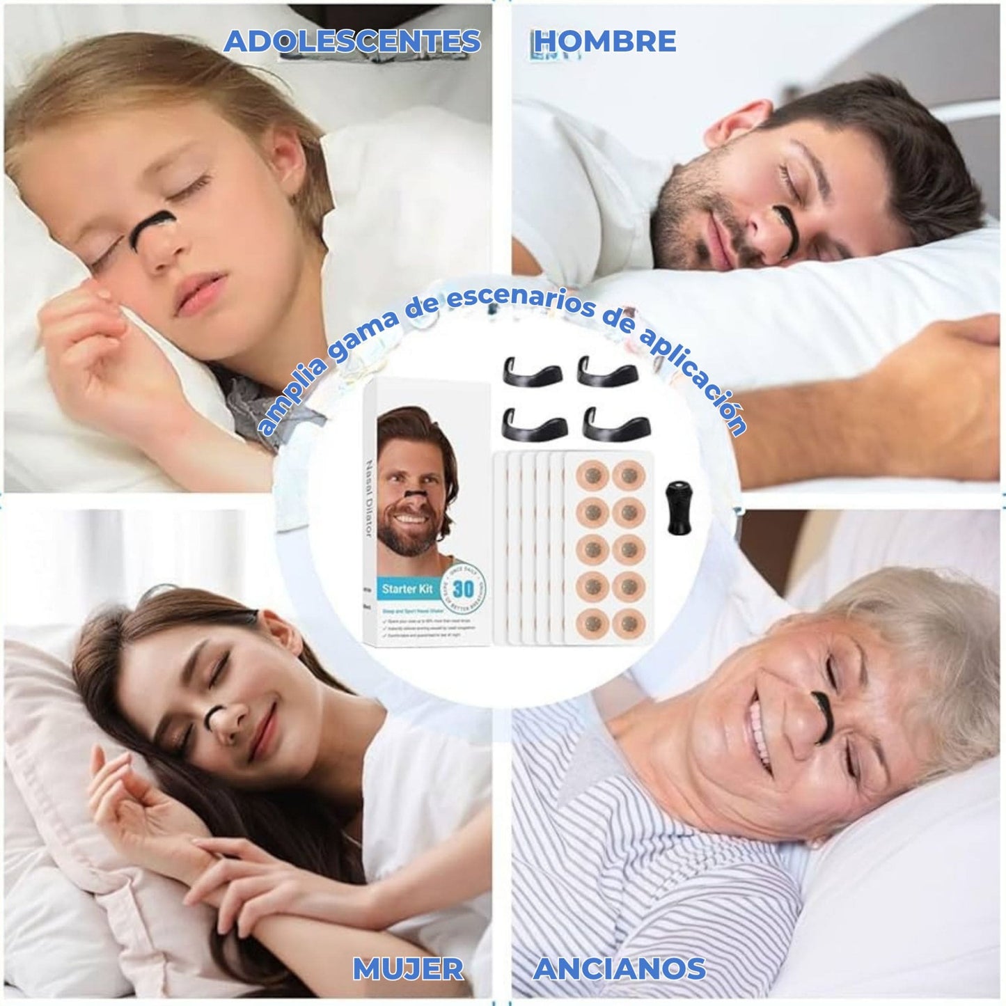 CalmAir™ - Dilatador nasal magnetico