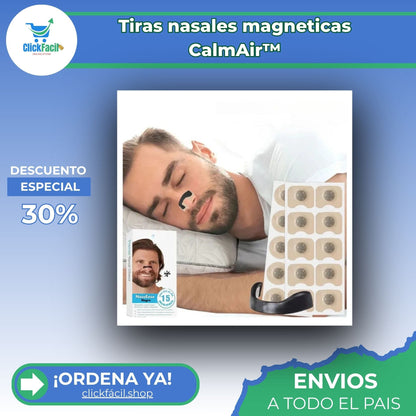 CalmAir™ - Dilatador nasal magnetico