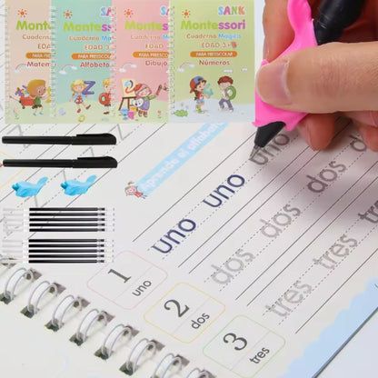 Cuaderno Mágico Educativo Reutilizable