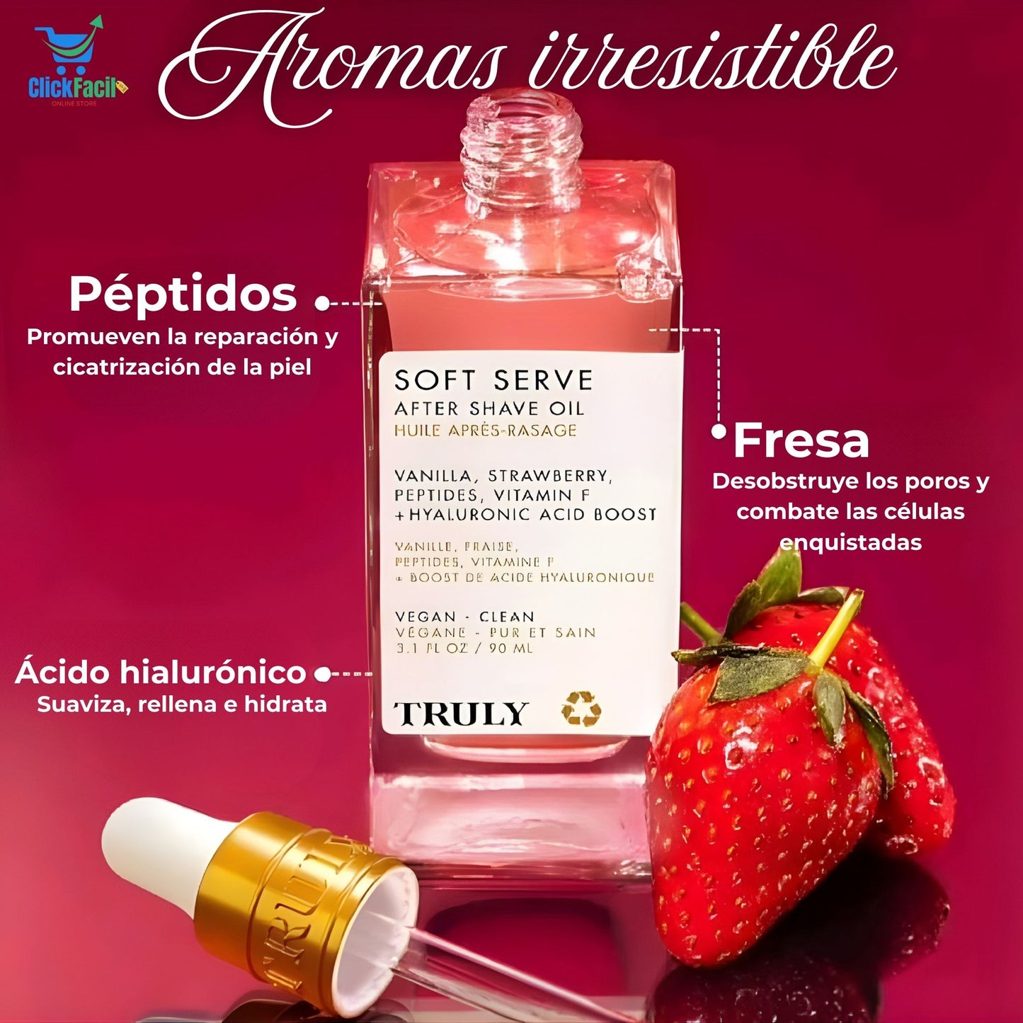 TRULY – Soft Serve After Shave Oil