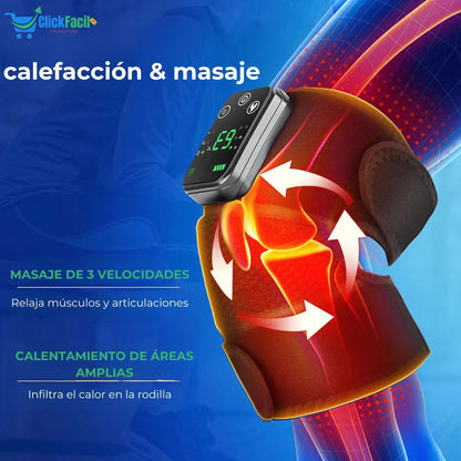 CalmFlex®-Rodillera Eléctrica Térmica Y Masajeador