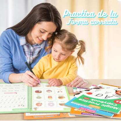 Cuaderno Mágico Educativo Reutilizable