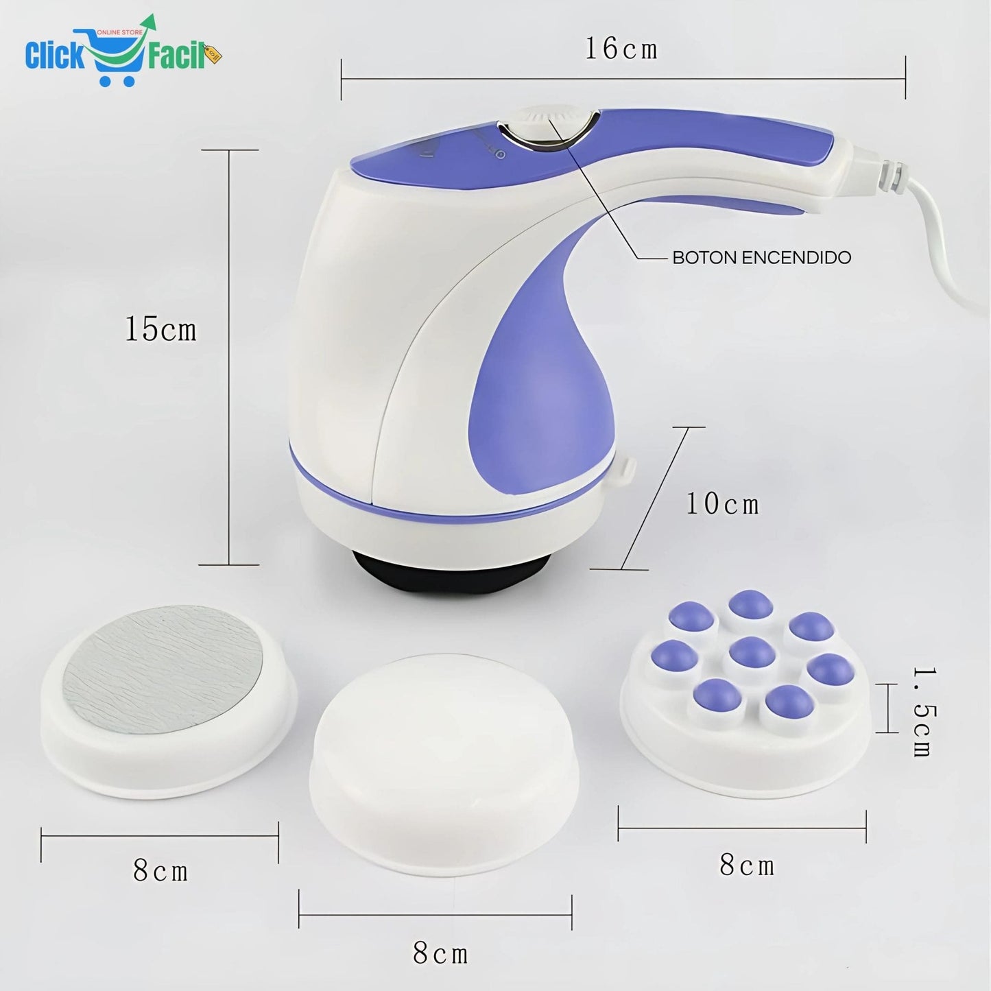 BodyShock® Masajeador Corporal reductor de medidas