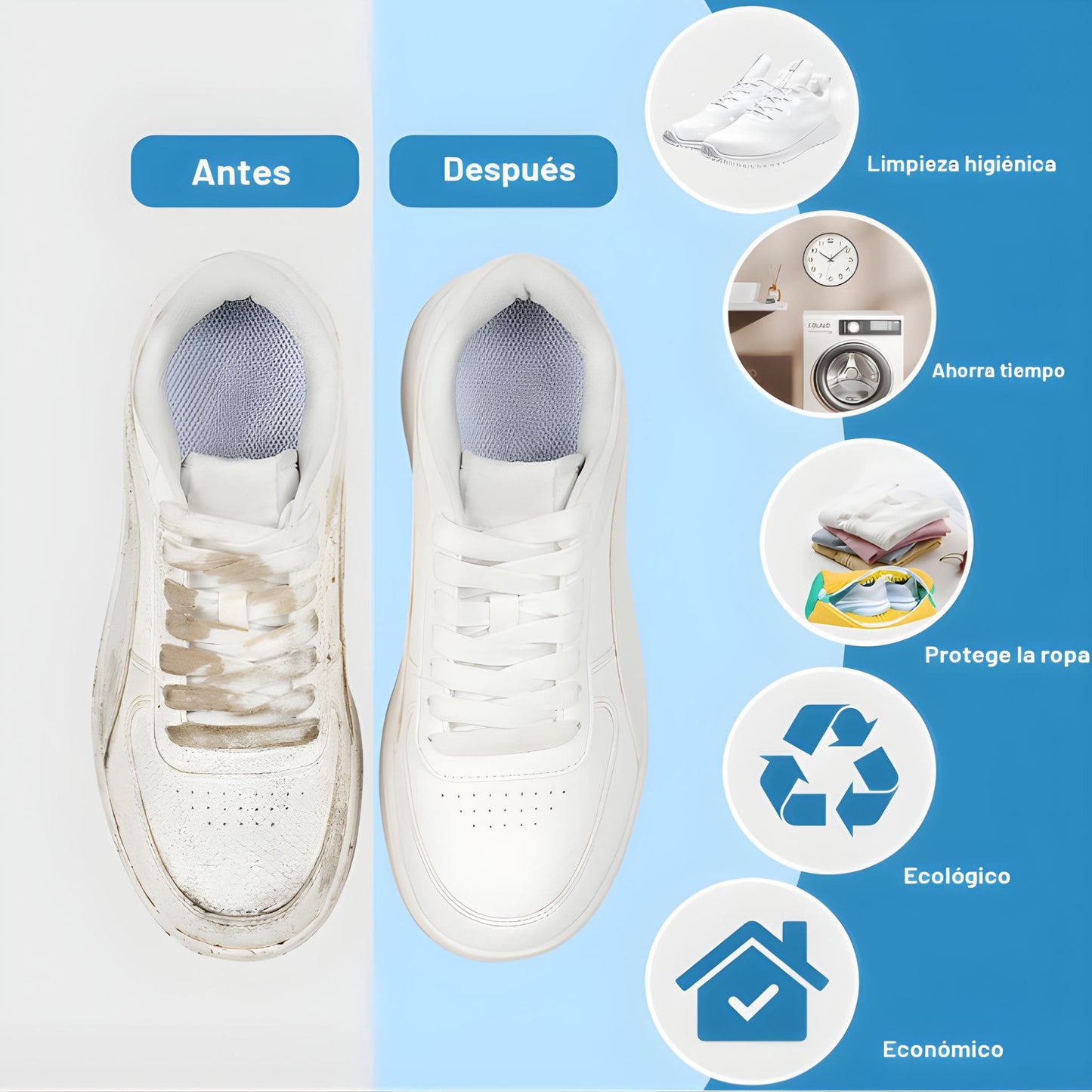 WashBag Pro™ BOLSA PARA LAVAR ZAPATOS