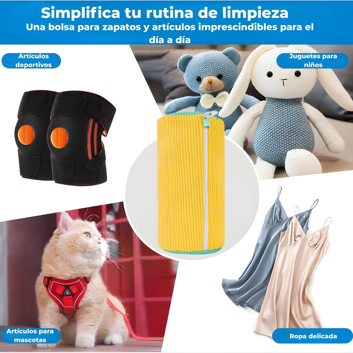 WashBag Pro™ BOLSA PARA LAVAR ZAPATOS