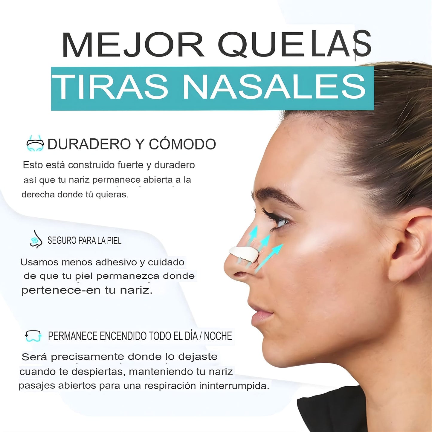 CalmAir™ - Dilatador nasal magnetico
